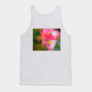 Begonia Painterly Tank Top